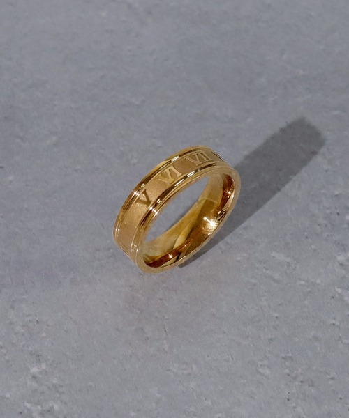 SBG(エスビー)の「SBG ローマ数字リング(リング・メンズ・ブラック/シルバー/ゴールド・13号/21号/18号/25号/15号/9号/10号)」の8枚目の写真