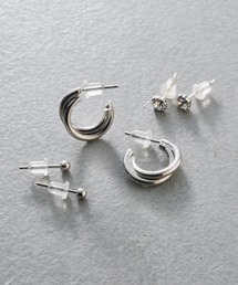 【SALON by Chico限定】フープミニピアス6点SET