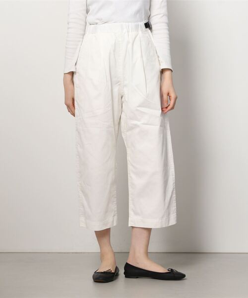 WILD THINGS（ワイルドシングス）の「WILD THINGS/ワイルドシングス　ストレッチデニムタックワイド　SHELTECH DENIM TUCK WIDE（ウィメンズ）　WTW22010SG（デニムパンツ・レディース・ワンウォッシュ/オフホワイト・S）」の9枚目の写真