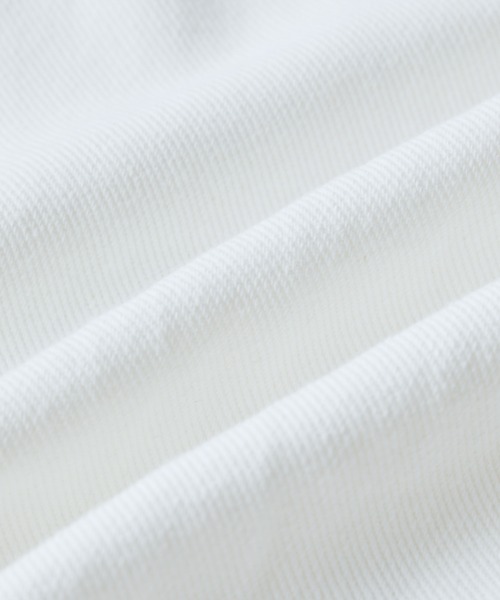 vis-`a-vis(ビサビ)の「オーバーサイズデニム&ツイルブルゾン(デニムジャケット・レディース・ホワイト/ネイビー・FREE)」の7枚目の写真