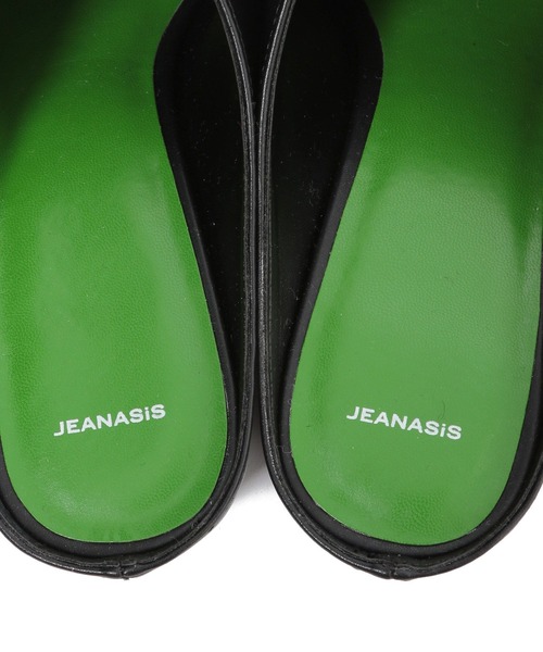 JEANASIS(ジーナシス)の「ギャザースクエアミュール/261969(パンプス・レディース・ブラック/ブルー/パイソン・MEDIUM/LARGE)」の16枚目の写真