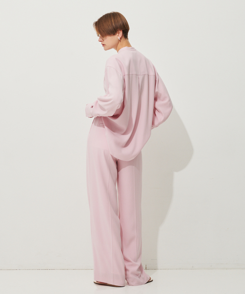 N.O.R.C（ノーク）の「バックサテンバンドカラーシャツ（シャツ/ブラウス・レディース・グリーン/ブラック/ホワイト・S/M）」の11枚目の写真