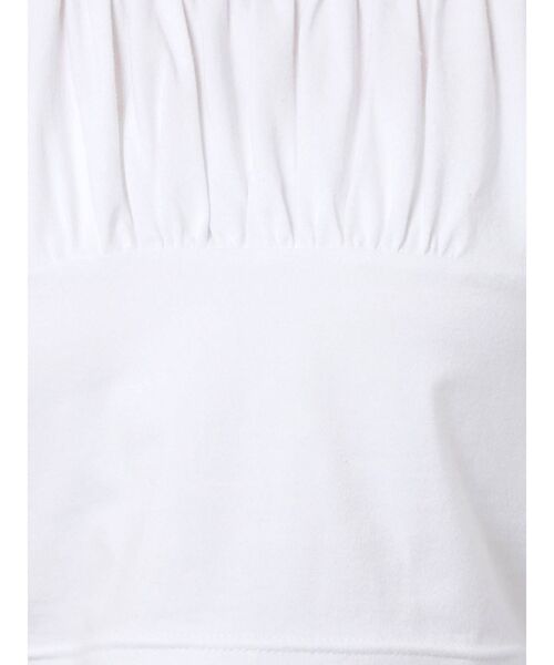 EMODA(エモダ)の「アームギャザーショートプルオーバー(Tシャツ/カットソー・レディース・ホワイト/ブラック/グリーン/パープル・FREE)」の19枚目の写真