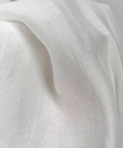 PICCIN（ピッチン）の「ラッフルカラーダブルカフスブラウス（シャツ/ブラウス・レディース・ホワイト/ブラック/ベージュ・M）」の15枚目の写真