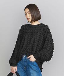 PROVOKE  | ＜provoke＞フリル ロングスリーブ プルオーバー -ウォッシャブル-(Tシャツ/カットソー)