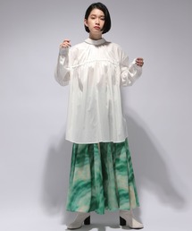 HARE ニュアンスガラススカート グリーン 楽天市場】(W)BLURアートタックSK HARE ハレ スカート ロング