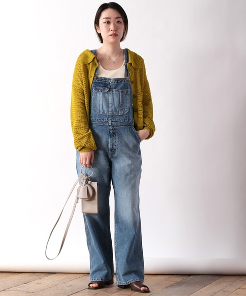 cepo(セポ)の「エリツキメッシュニットカーディガン(カーディガン/ボレロ・レディース・ブラック/イエロー/サックスブルー/ベージュ・M)」の1枚目の写真