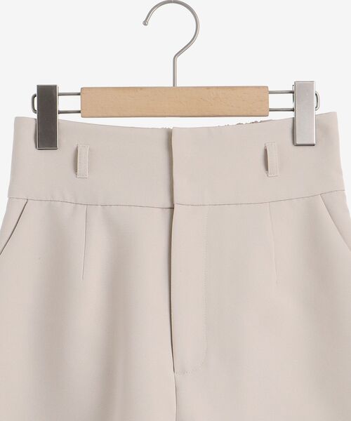 MAJESTIC LEGON（マジェスティックレゴン）の「ベルト付ハイウエストショートパンツ（その他パンツ・レディース・アイボリー/ピンク/ネイビー・MEDIUM）」の5枚目の写真