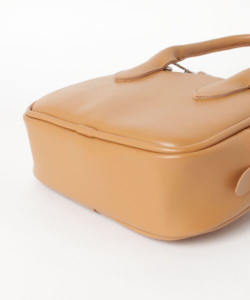 CORPUS TOKYO(コーパス トーキョー)の「ミニボストン型ショルダーバッグ(ショルダーバッグ・レディース・ホワイト/ブラック/ブラウン/ピンク/ブルー/グリーン・FREE)」の8枚目の写真