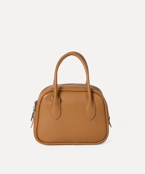 CORPUS TOKYO(コーパス トーキョー)の「ミニボストン型ショルダーバッグ(ショルダーバッグ・レディース・ホワイト/ブラック/ブラウン/ピンク/ブルー/グリーン・FREE)」の4枚目の写真