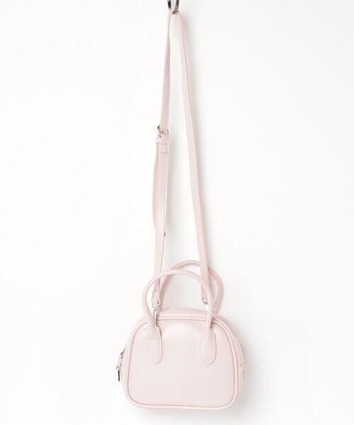 CORPUS TOKYO(コーパス トーキョー)の「ミニボストン型ショルダーバッグ(ショルダーバッグ・レディース・ホワイト/ブラック/ブラウン/ピンク/ブルー/グリーン・FREE)」の11枚目の写真