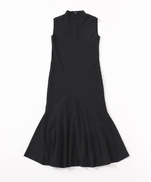 Noble(ノーブル)の「《追加》マーメイドリブニットワンピース 2(ワンピース・レディース・ネイビー/ベージュ・FREE)」の8枚目の写真