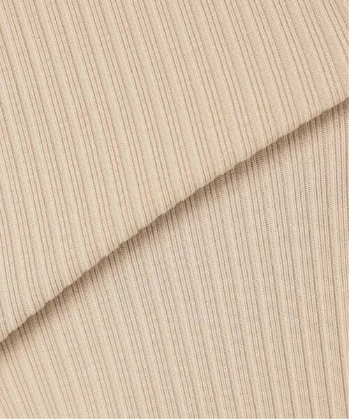 Noble(ノーブル)の「《追加》マーメイドリブニットワンピース 2(ワンピース・レディース・ネイビー/ベージュ・FREE)」の6枚目の写真