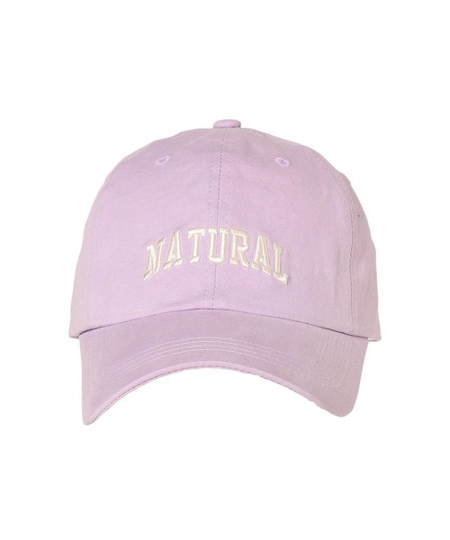 14+（イチヨンプラス）の「NATURAL刺繍デザインコットンキャップ（キャップ・レディース・ライトピンク/ベージュ/ブラック・FREE）」の4枚目の写真
