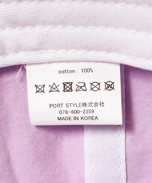 14+（イチヨンプラス）の「NATURAL刺繍デザインコットンキャップ（キャップ・レディース・ライトピンク/ベージュ/ブラック・FREE）」の12枚目の写真