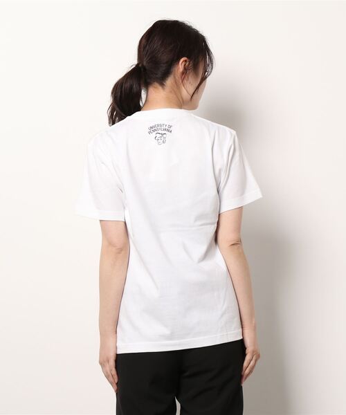 N.(N. Natural Beauty Basic)(エヌエヌナチュラルビューティーベーシック)の「PENNSYL VANIA Tシャツ(Tシャツ/カットソー・レディース・ホワイト・MEDIUM)」の3枚目の写真