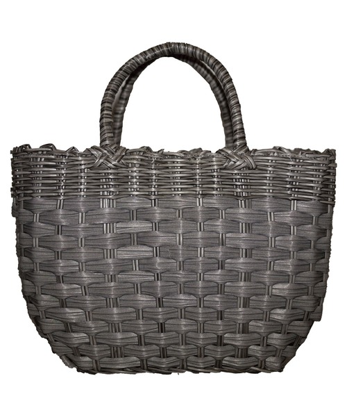 MAKE UP(メイクアップ)の「MAKE UP 軽量PEトートバックL/かごバッグ(巾着付)(トートバッグ・レディース・ダークブラウン/ベージュ/グレー/アイボリー・FREE)」の9枚目の写真