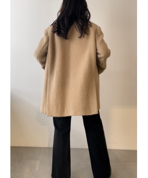 MIESROHE（ミースロエ）の「washable センタープレス強撚デニムパンツ