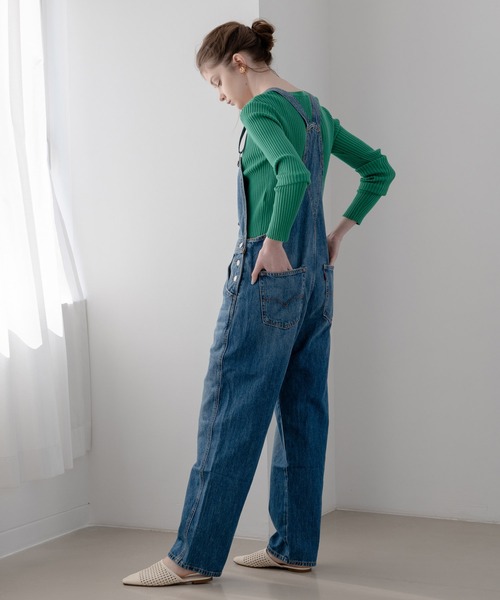 Levi's(リーバイス)の「Levi's/リーバイス ヴィンテージ オーバーオール ON HIATUS(サロペット/オーバーオール・レディース・インディゴブルー・S/M/L/XS)」の13枚目の写真