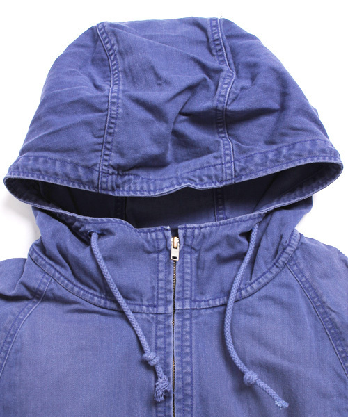 Denime(ドゥニーム)の「【MadeInJapan】40sフレンチワークマリンパーカー-ヘリンボーン-(その他アウター・メンズ・ベージュ/ブルー・SMALL/LARGE/MEDIUM)」の22枚目の写真