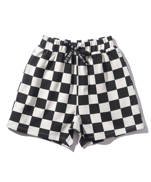 SHOO・LA・RUE（シューラルー）の「◆【90-130cm】インレイハーフパンツ（その他パンツ・キッズ・カーキ系/イエロー/ネイビー/ブラック系1/イエロー系その他/ブラック系2/ベージュ系その他3・12/10/09/11/13）」の2枚目の写真