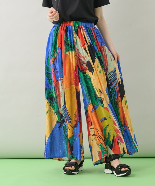 malla(マーラ)の「malla イペカビスコースペイントパンツ(その他パンツ・レディース・オレンジ・FREE)」の12枚目の写真