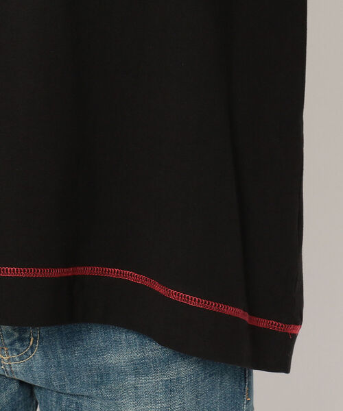 AVIREX（アヴィレックス）の「【直営店限定】ステッチ カラー  Tシャツ/STITCH COLOR T-SHIRT（Tシャツ/カットソー・レディース・オートミール/グリーン/ブラック・FREE）」の4枚目の写真