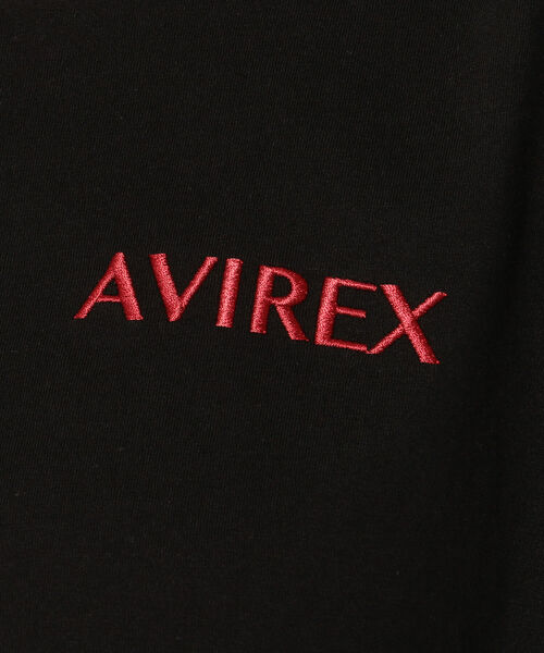 AVIREX（アヴィレックス）の「【直営店限定】ステッチ カラー  Tシャツ/STITCH COLOR T-SHIRT（Tシャツ/カットソー・レディース・オートミール/グリーン/ブラック・FREE）」の10枚目の写真