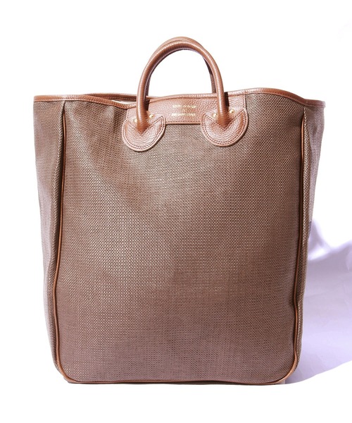 YOUNG&OLSEN The DRYGOODS STORE(ヤングアンドオルセン)の「YOUNG&OLSEN/ヤングアンドオルセン PANAMA CARRYALL TOTE L トートバッグ ハンドバック パナマ(トートバッグ・レディース・ブラック/ブラウン/ベージュ・FREE)」の2枚目の写真
