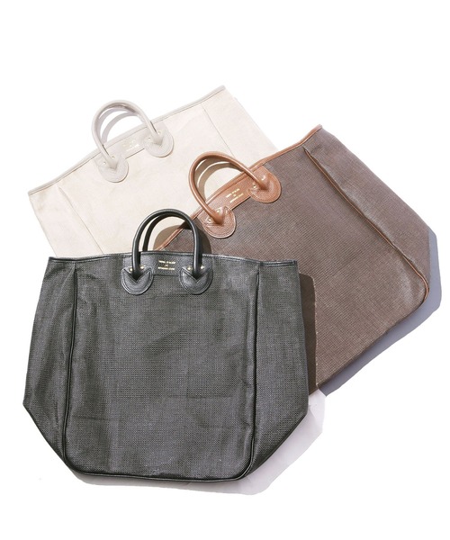 YOUNG&OLSEN The DRYGOODS STORE(ヤングアンドオルセン)の「YOUNG&OLSEN/ヤングアンドオルセン PANAMA CARRYALL TOTE L トートバッグ ハンドバック パナマ(トートバッグ・レディース・ブラック/ブラウン/ベージュ・FREE)」の14枚目の写真