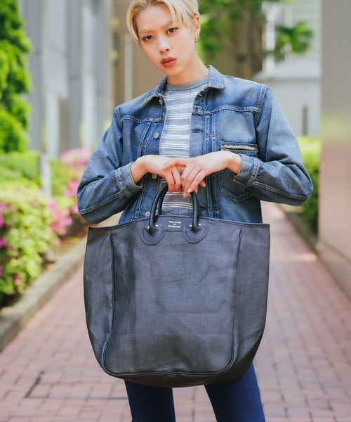 YOUNG&OLSEN/ヤングアンドオルセン PANAMA CARRYALL TOTE L トート