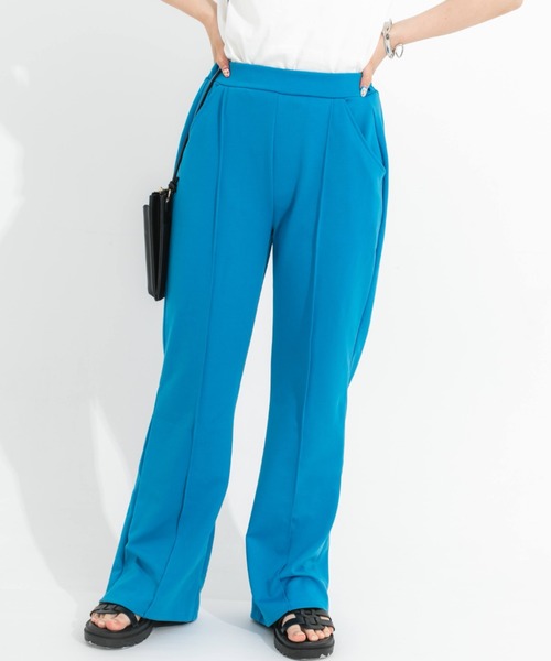 nemne store(ネンネストア)の「ポンチフレアパンツ(その他パンツ・レディース・ブラック/レッド/ブルー/アイボリー・SMALL/MEDIUM)」の3枚目の写真