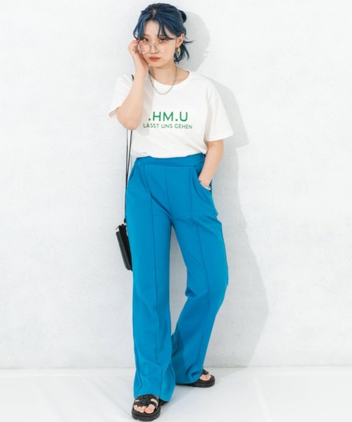 ポンチフレアパンツ セール】ポンチフレアパンツ（その他パンツ）｜evernavy（エバー