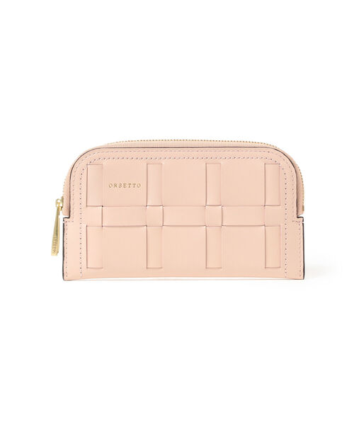ORSETTO(オルセット)の「ORSETTO × Demi-Luxe BEAMS / 別注 イントレチャート ウォレット(財布・レディース・ピンク/ネイビー・ONE SIZE)」の13枚目の写真