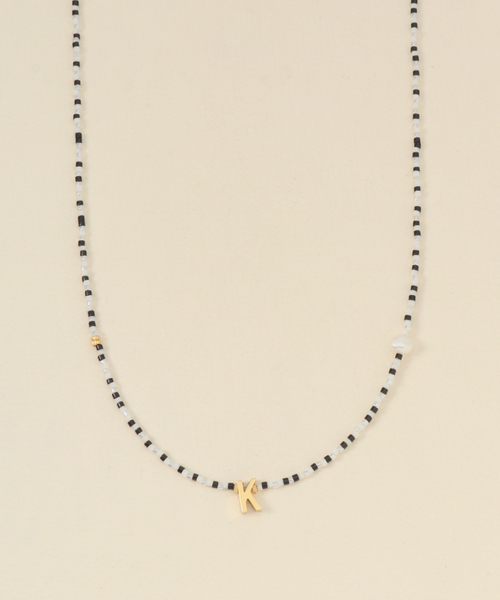 セール】SLOBE IENA beads ロゴネックレス（ネックレス）｜SLOBE
