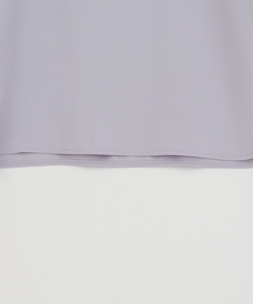 TRUDEA(トルディア)の「ソフトVネックブラウス(シャツ/ブラウス・レディース・ホワイト/ベージュ/ネイビー/ピンク/ラベンダー・SMALL/MEDIUM/LARGE)」の18枚目の写真