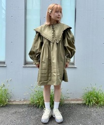 Candy Stripper | CEREMONY BIG COLLAR ドレス(ワンピース)