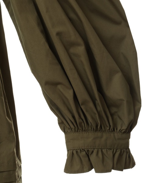 Candy Stripper（キャンディストリッパー）の「CEREMONY BIG COLLAR ドレス（ワンピース・レディース・カーキ/オフホワイト/ブラック・2）」の10枚目の写真