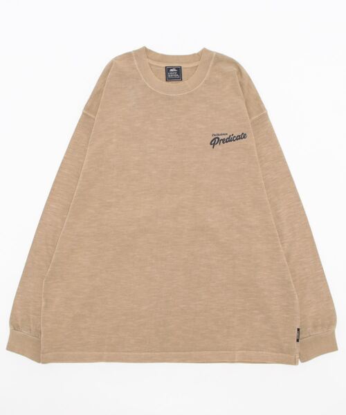 KRIFF MAYER（クリフメイヤー）の「スラブピグメントロンT(Pre)（Tシャツ/カットソー・メンズ・チャコール/ベージュ/グリーン/オフホワイト・MEDIUM/LARGE/X-LARGE）」の10枚目の写真