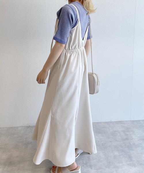 w closet(ダブルクローゼット)の「テレコボーダークルーネックプルオーバー(Tシャツ/カットソー・レディース・ピンク/ブルー系その他/ブラック×ホワイト・FREE)」の18枚目の写真