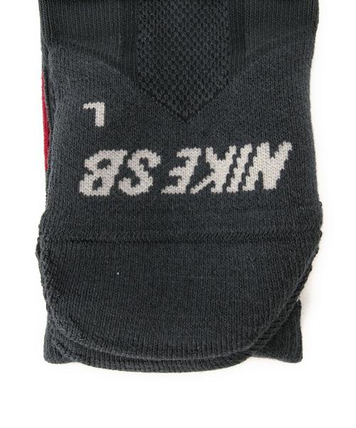 NIKE(ナイキ)の「NIKE SB(ナイキSB) エリートスケートソックス(ソックス/靴下・メンズ・ダークグレー/ホワイト・LARGE/SMALL/MEDIUM)」の3枚目の写真