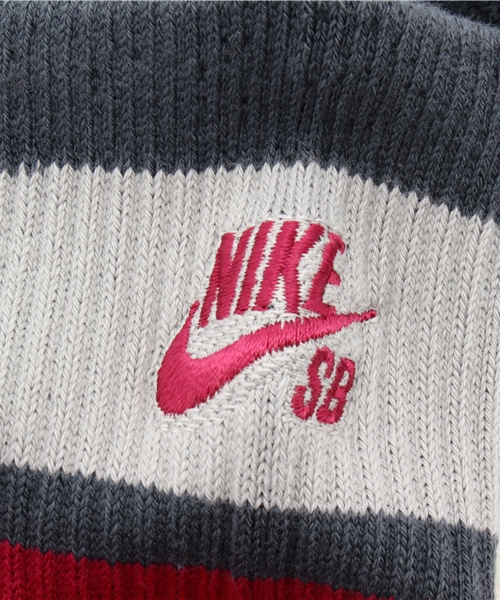 NIKE(ナイキ)の「NIKE SB(ナイキSB) エリートスケートソックス(ソックス/靴下・メンズ・ダークグレー/ホワイト・LARGE/SMALL/MEDIUM)」の5枚目の写真