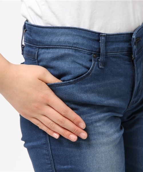 Lee（リー）の「Lee JEGGINS SKINNY（デニムパンツ・レディース・グレー/インディゴブルー・36/38）」の8枚目の写真