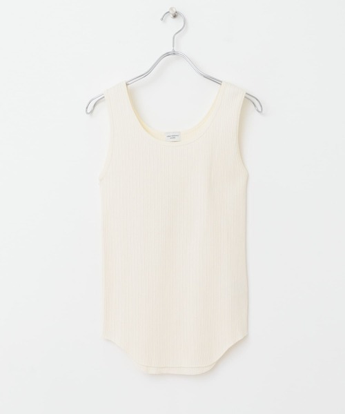 URBAN RESEARCH DOORS（アーバンリサーチドアーズ）の「アイレットテレコタンクトップ（タンクトップ・レディース・ブラック/オフホワイト/レッド/ベージュ系その他・MEDIUM）」の9枚目の写真