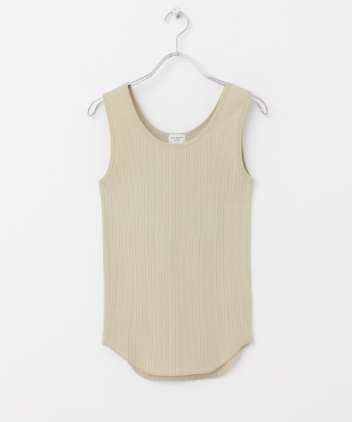 URBAN RESEARCH DOORS（アーバンリサーチドアーズ）の「アイレットテレコタンクトップ（タンクトップ・レディース・ブラック/オフホワイト/レッド/ベージュ系その他・MEDIUM）」の8枚目の写真