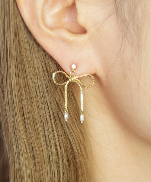 Placebo（プラシーボ）の「【ニッケルフリー】アソート ノンホールピアス 日本製（イヤリング・レディース・ゴールド系その他4/ゴールド/ゴールド系その他/ゴールド系その他2/ゴールド系その他3・FREE）」の3枚目の写真