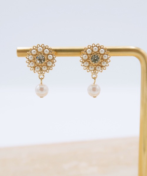 Placebo（プラシーボ）の「【ニッケルフリー】アソート ノンホールピアス 日本製（イヤリング・レディース・ゴールド系その他4/ゴールド/ゴールド系その他/ゴールド系その他2/ゴールド系その他3・FREE）」の10枚目の写真