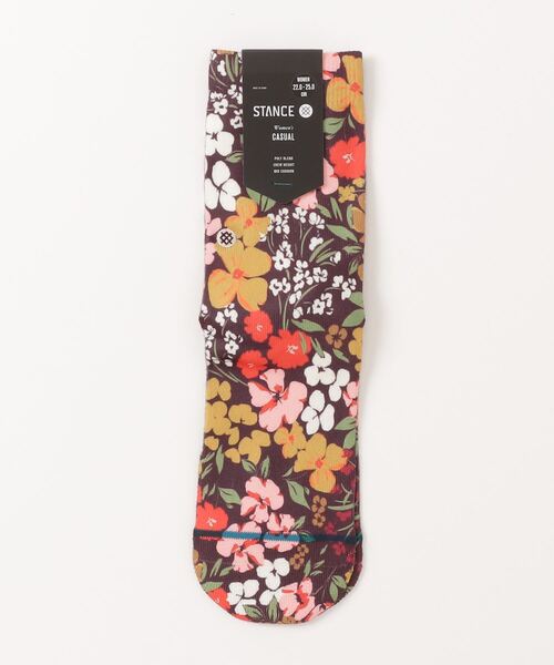 STANCE(スタンス)の「【STANCE/スタンス】DITZ CREW クルーソックス(ソックス/靴下・レディース・バーガンディー・SMALL)」の3枚目の写真