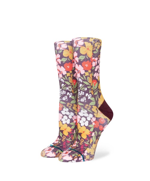 STANCE(スタンス)の「【STANCE/スタンス】DITZ CREW クルーソックス(ソックス/靴下・レディース・バーガンディー・SMALL)」の5枚目の写真