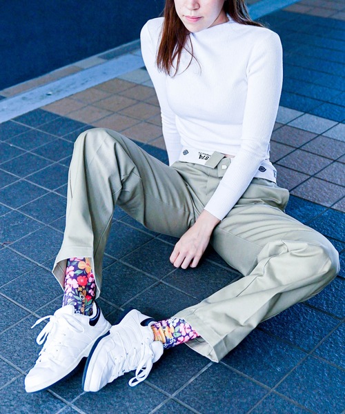 STANCE(スタンス)の「【STANCE/スタンス】DITZ CREW クルーソックス(ソックス/靴下・レディース・バーガンディー・SMALL)」の14枚目の写真